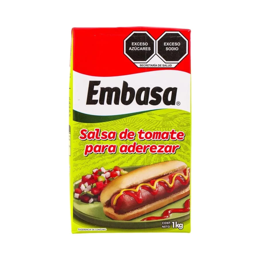 SALSA CATSUP EMBASA 1KG