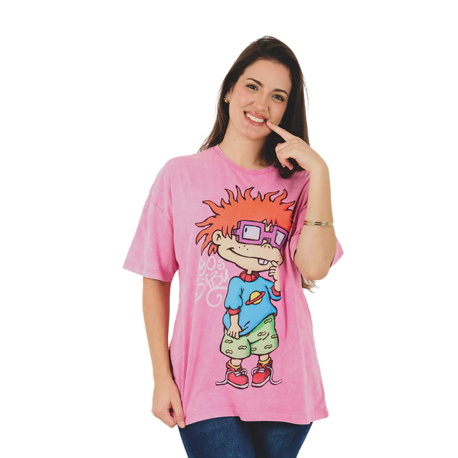 POLO OVERSIZE MUJER PPT NICK 90S