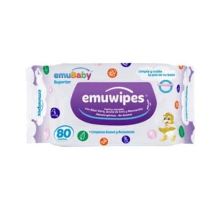 Emuwipes Toall.Humedas P 80 Un.