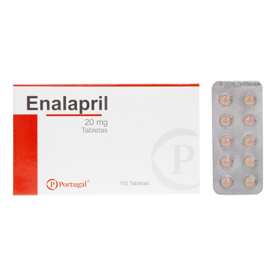 ENALAPRIL 20MG TABL. X 100 