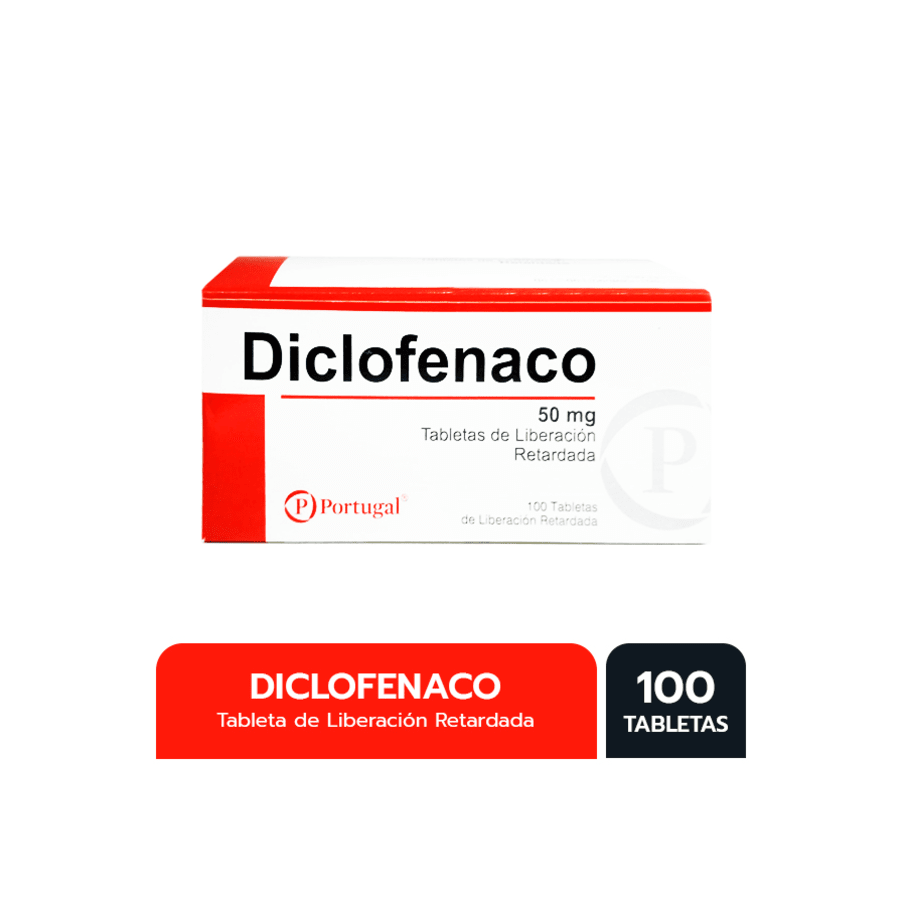 DICLOFENACO 50MG TABL. LR. X 100 