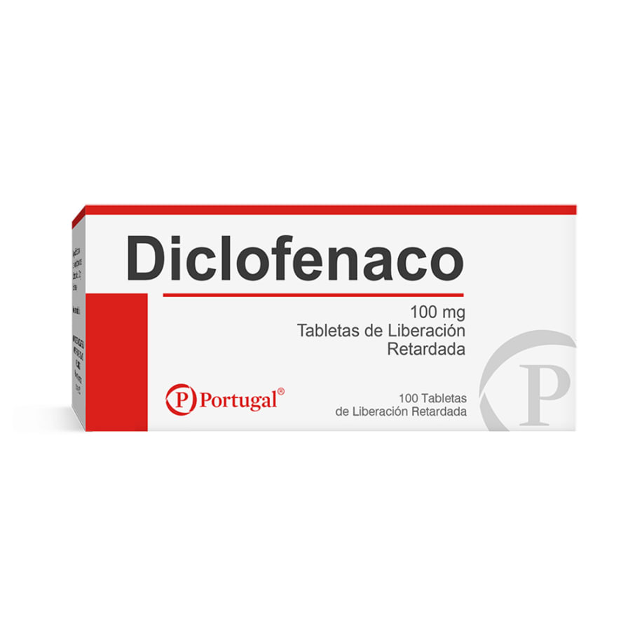 DICLOFENACO 100MG TABL. LP. X 100 