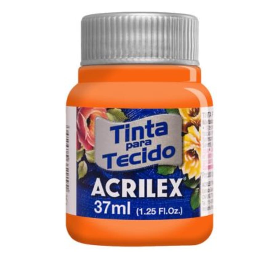 PINTURA PARA TELA 37 ML.NARANJA