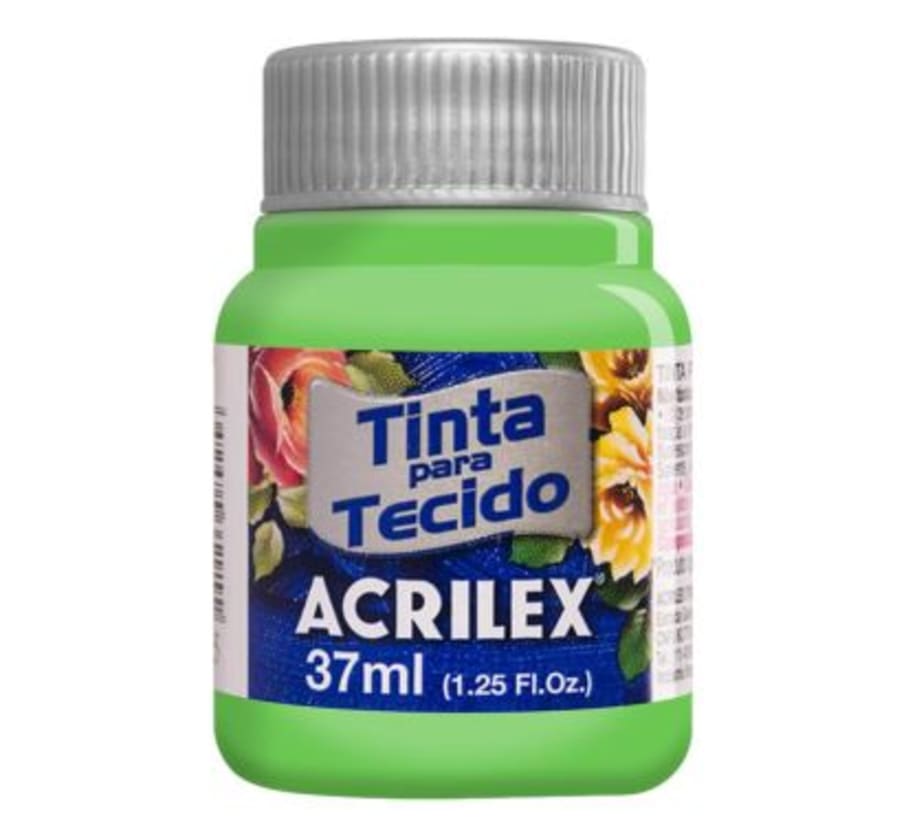 PINTURA PARA TELA 37 ML.VERDE HOJA