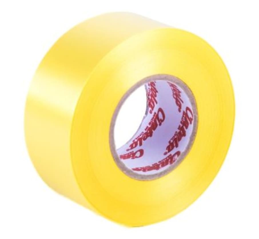 CINTA DE AGUA 32MM X 30MT AMARILLO