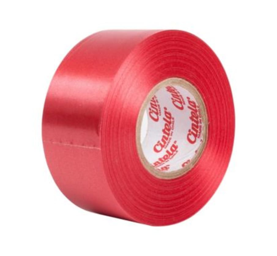 CINTA DE AGUA 32MM X 30MT ROJO