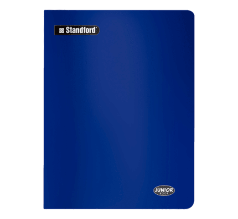 CUAD DELUXE 80HJ D/RAY JUNIOR BOOK AZUL