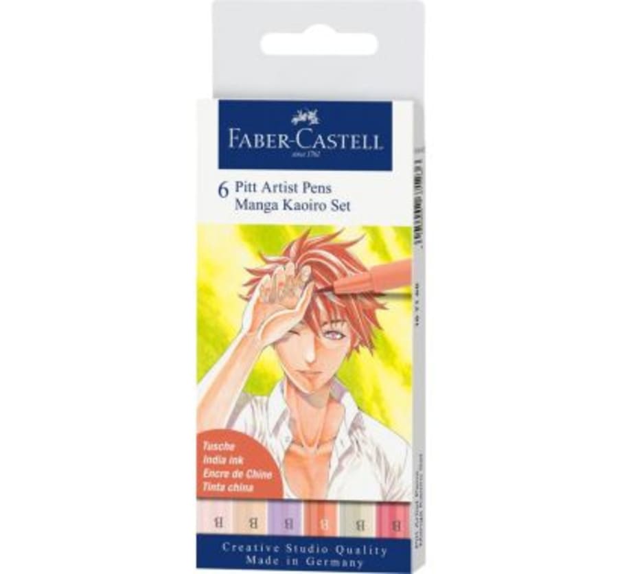 SET MANGA KAORI PITT ARTIST PEN X6