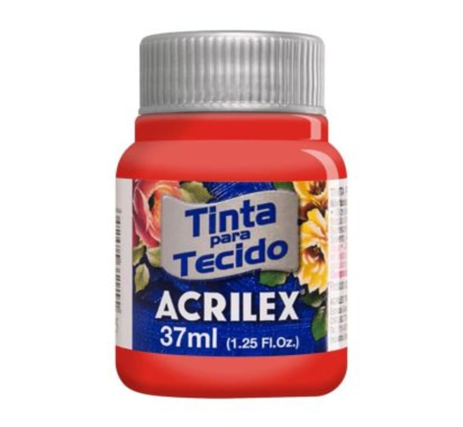 PINTURA PARA TELA 37 ML.ROJO ESCARLATA
