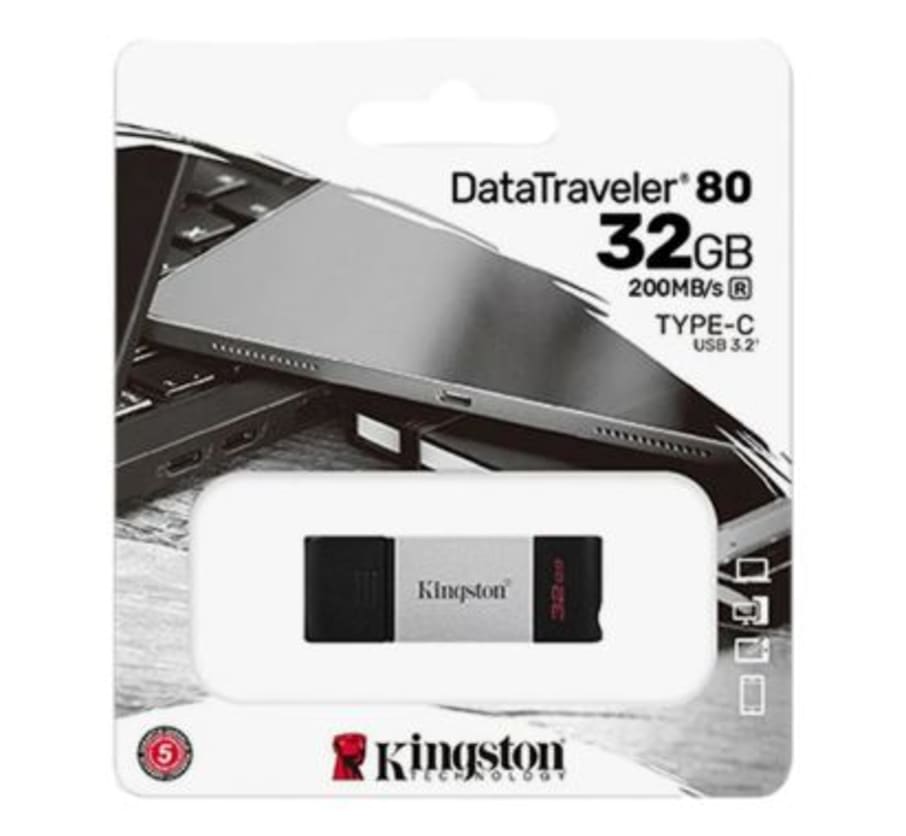 MEMORIA USB 32GB T-C 3.2 DATATRAVELER 80