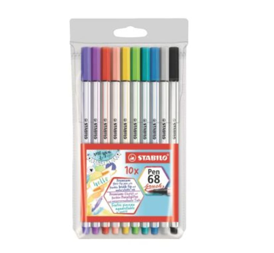 ESTUCHE PEN BRUSH 68 X 10 UND.