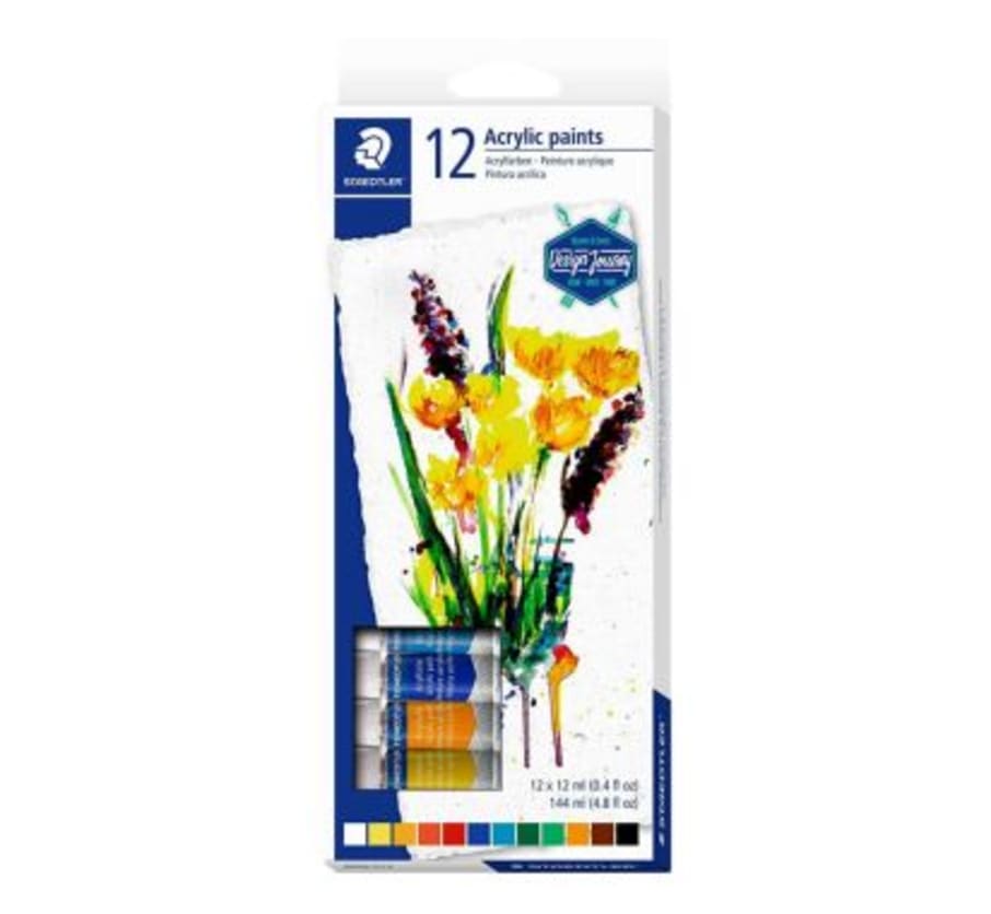 PINTURA ACRILICA CJA X 12 TUBOS 12ML