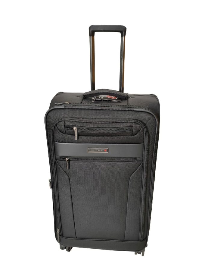 Maleta Tela Negro 28"