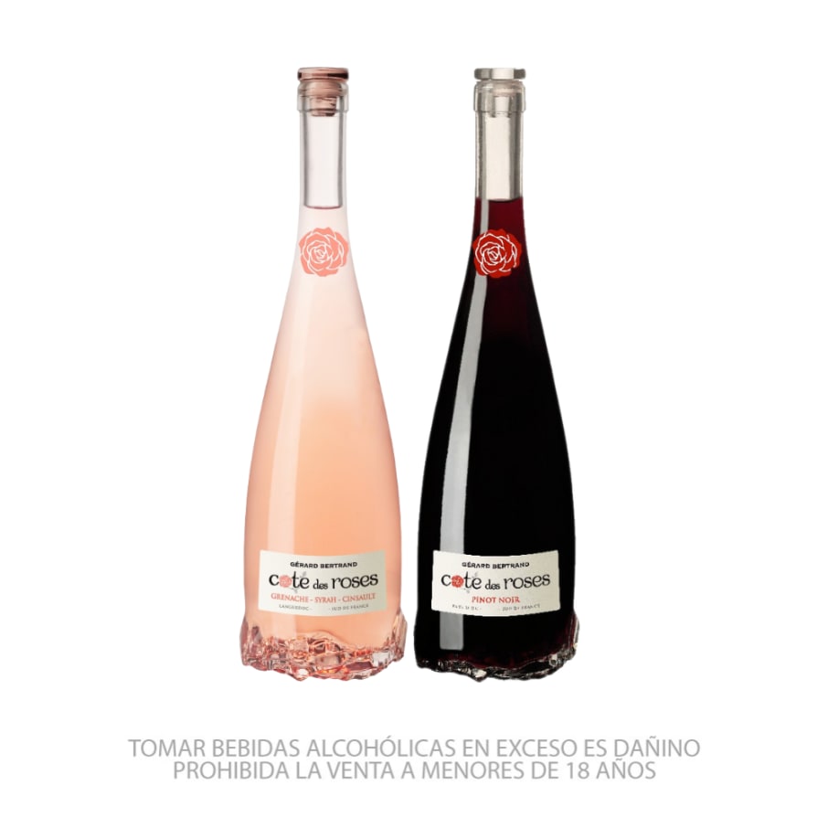 Pack 02 Vinos Cote des Rosé 750ml