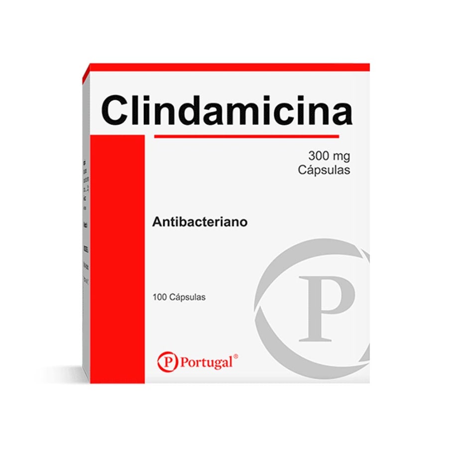CLINDAMICINA 300MG CAPS. X 100