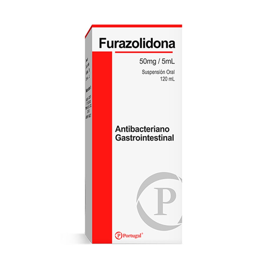 FURAZOLIDONA 50MG/5ML SUSP. ORAL X 120ML
