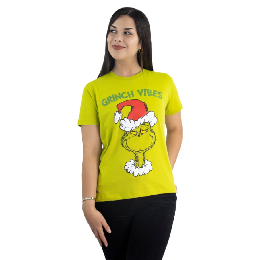 POLO BAS MC THE GRINCH VERDE