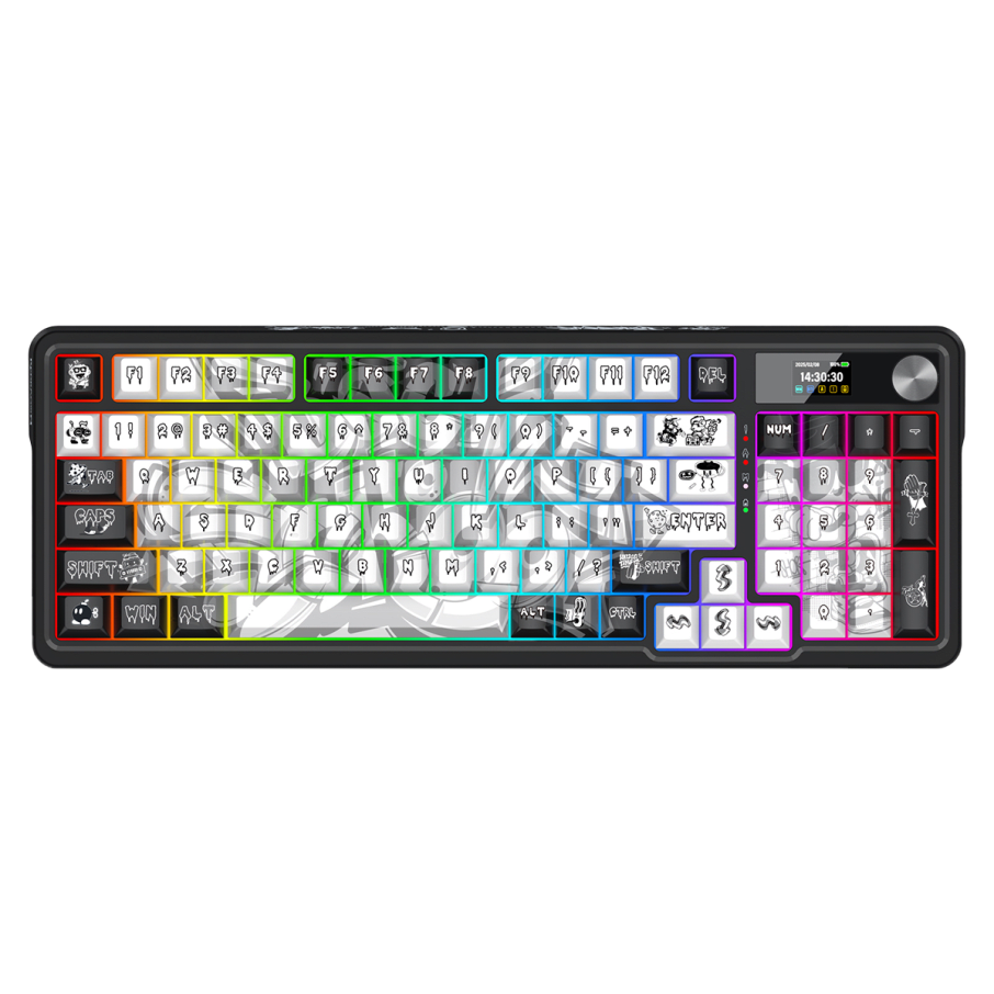 Teclado Redragon ARTEMIS PRO K719GF-RGB-PRO Wireless HI-FI SWITCH