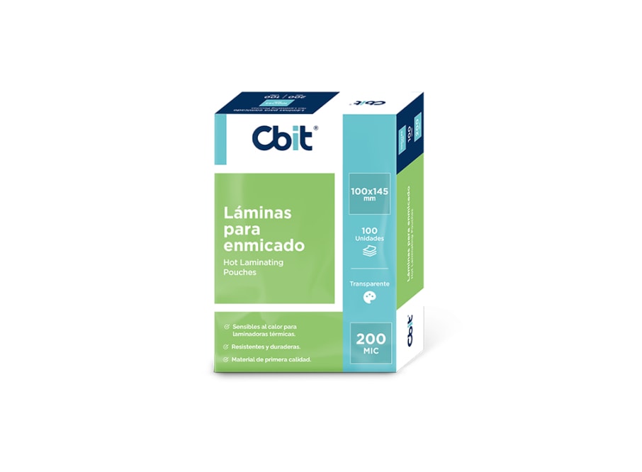 CAJA CBIT (100PZ) ENMICADO 200 MIC 75X105MM