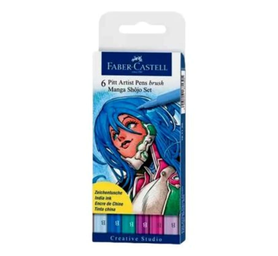 MARCADOR PITT LETTERING PASTELES ESTX6