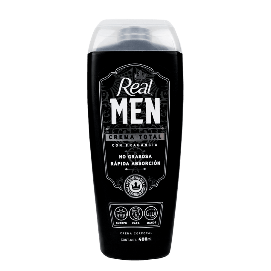 Crema Liq Real Men 400Ml