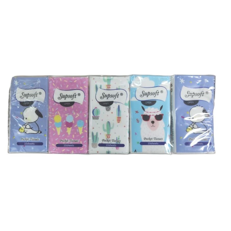 HO PANUELO DESECHABLE BL PQX10UN 20*20cm 3CAPA SUR