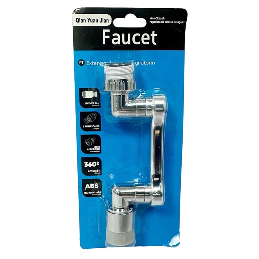 IMP ADAPTADOR EXTEN P/GRIFO PLAST CROM 2FUN 36