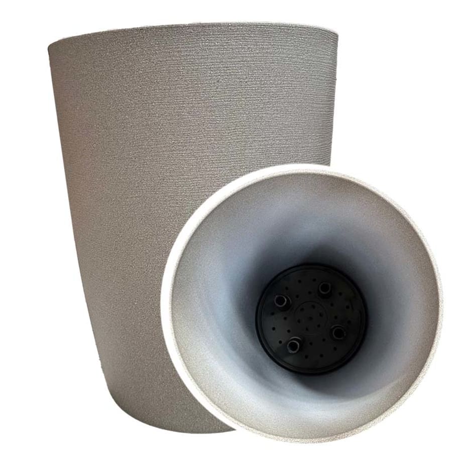 IMP MACETA DECO GRIS 30x40CM