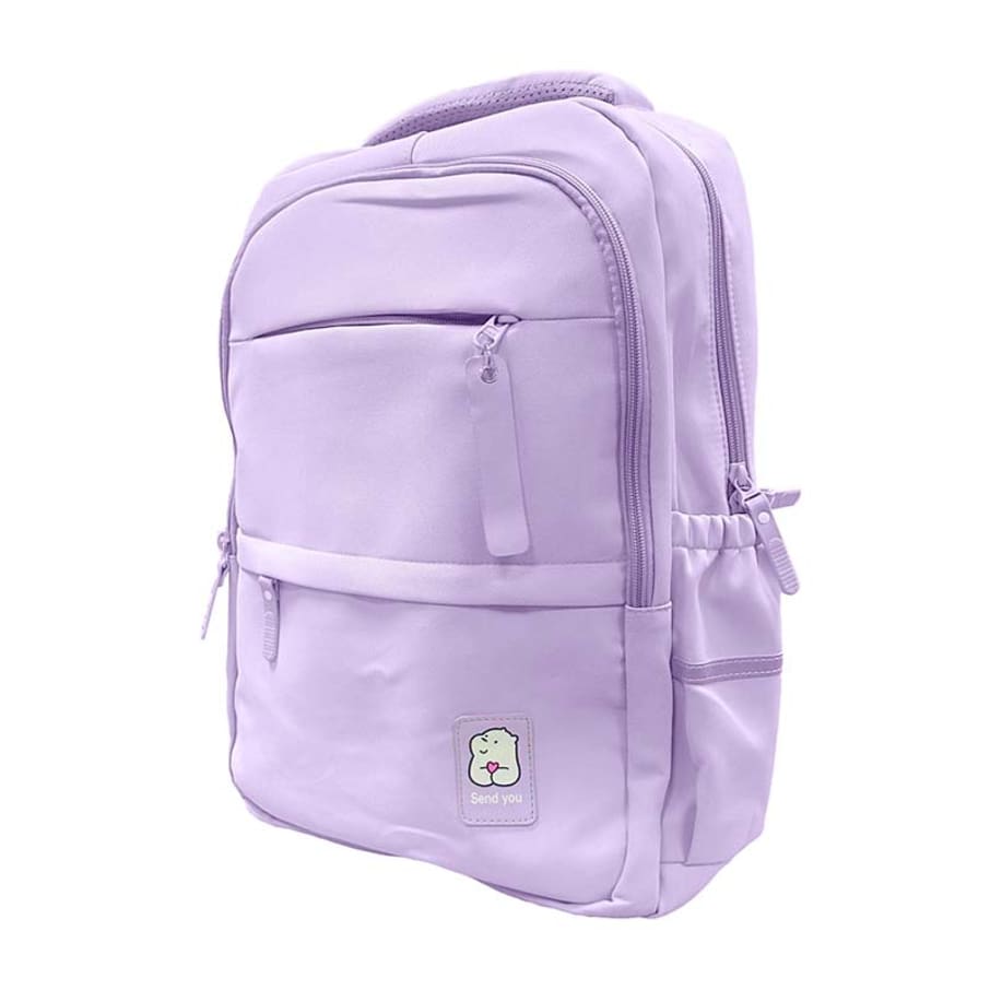 IMP MOCHILA 4 SERV LILA D-042