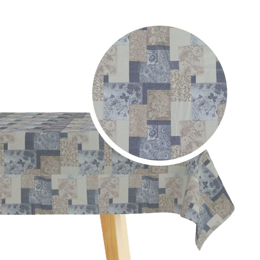 IMP MANTEL PVC ST2199-4 GRIS/BEIGE EST. 137CMx