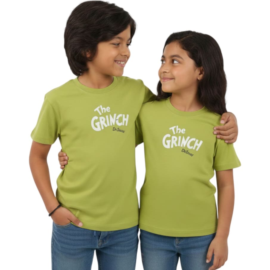 POLO NIÑO GRINCH VERDE ALGODÓN