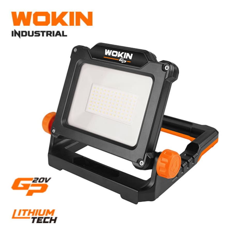 Foco de Trabajo Led 20V (Bateria y Cargador no Incluidos) Wokin