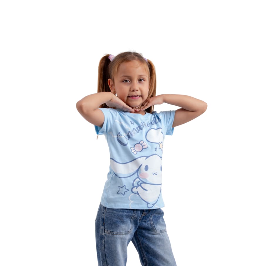 POLO CINNAMOROL CELESTE NIÑA