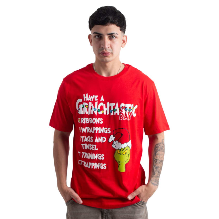 POLO MC THE GRINCH ROJO