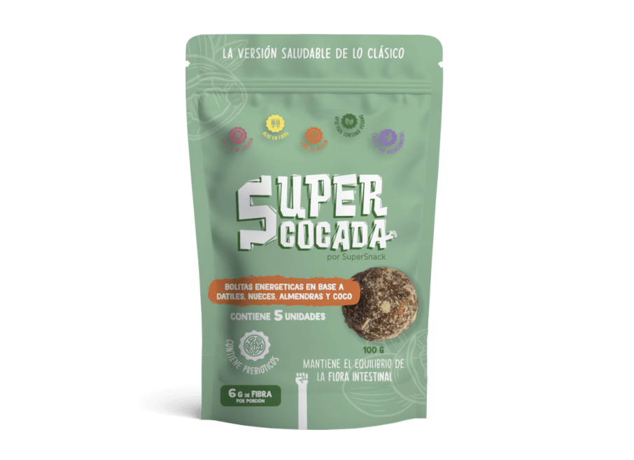 Super cocada doypack 100 gramos Marca Supersnack
