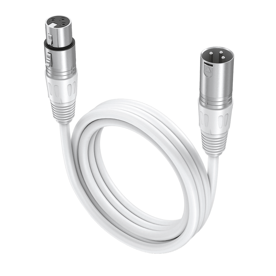 Cable Fifine L9C W XLR 1.8m WHITE