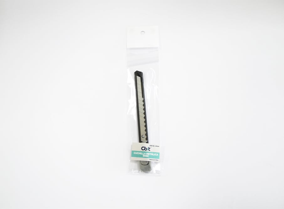 CUCHILLA METALICA CBIT 9MM