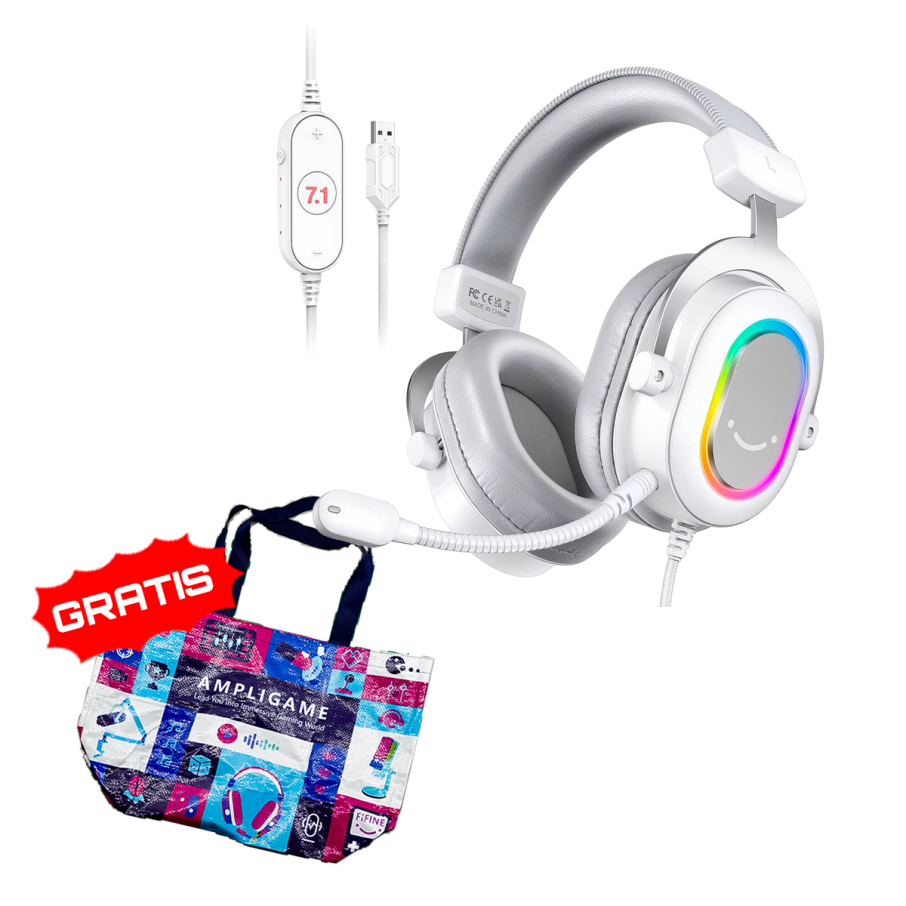 Auricular Fifine H6 WHITE