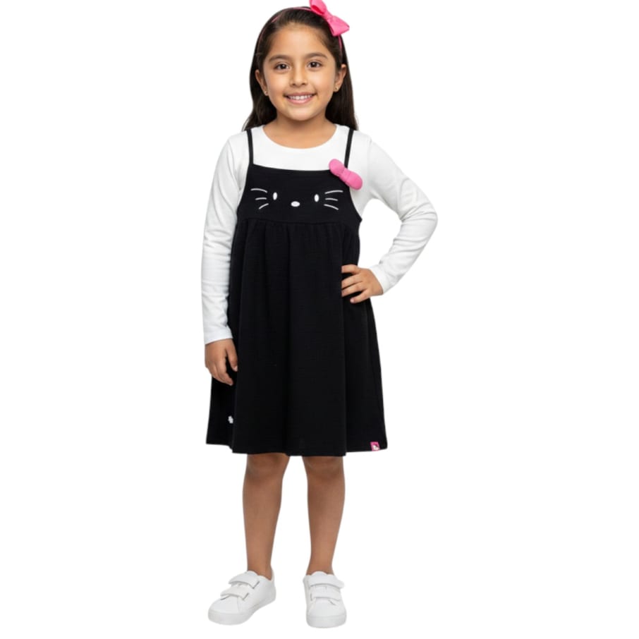 VESTIDO  HELLO KITTY NIÑA