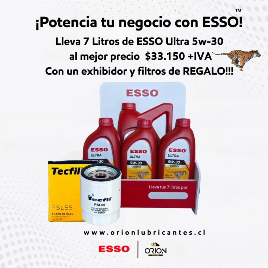 Esso Ultra 5w-30  7 LITROS