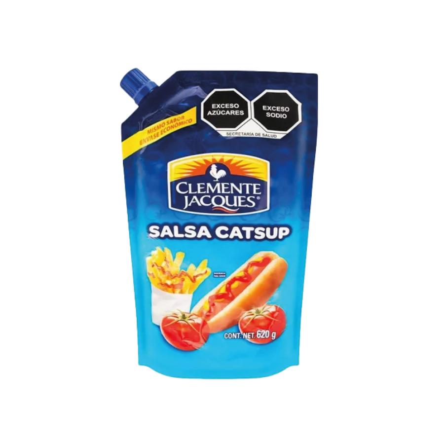 Catsup Pouch Clemente Jacques  620Gr