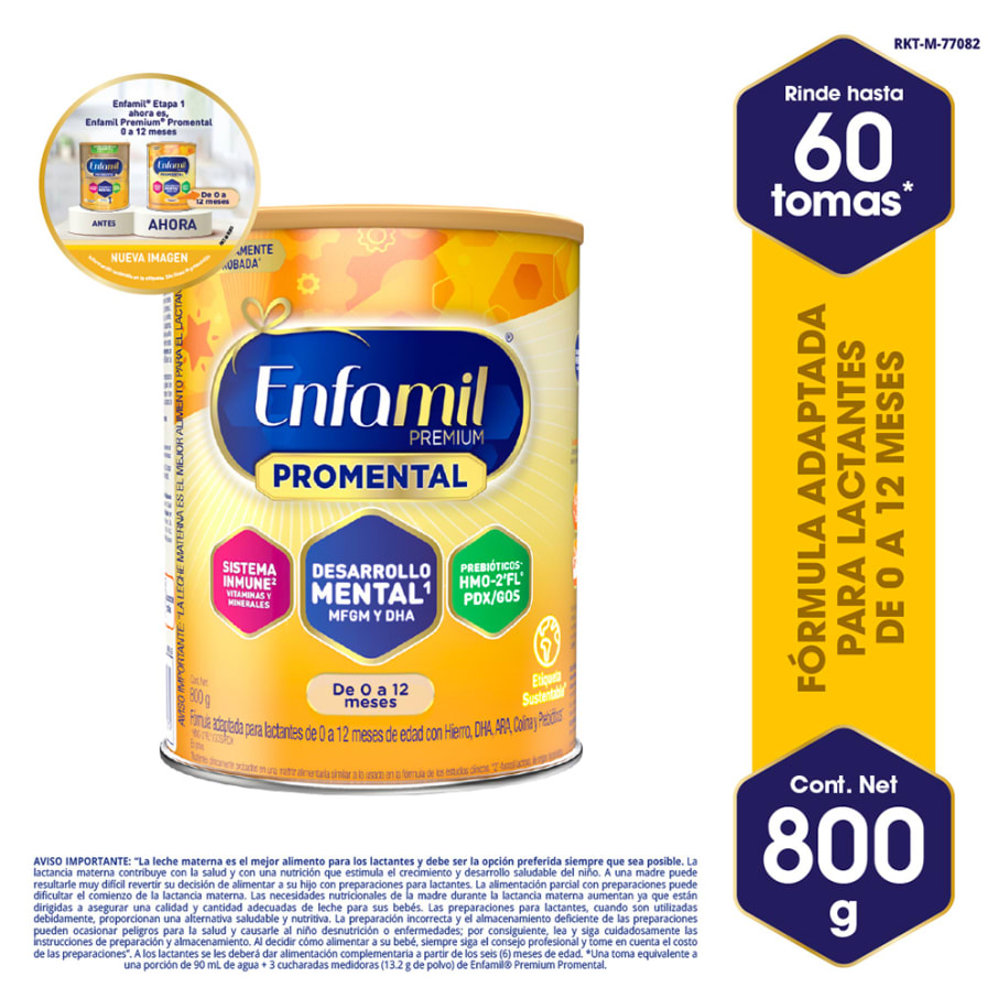 ENFAMIL PREM.PROMENTAL 0-12M X 800G