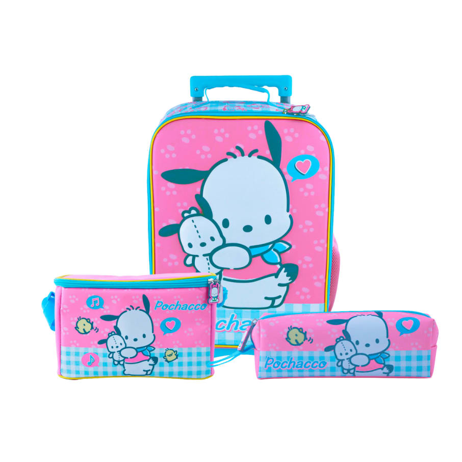 SCOOL KOMBAT SET MALETA GDE EVA 3D POCHACCO