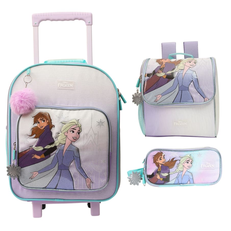SET MALETA+LONCHERA+CARTUCHERA FROZEN