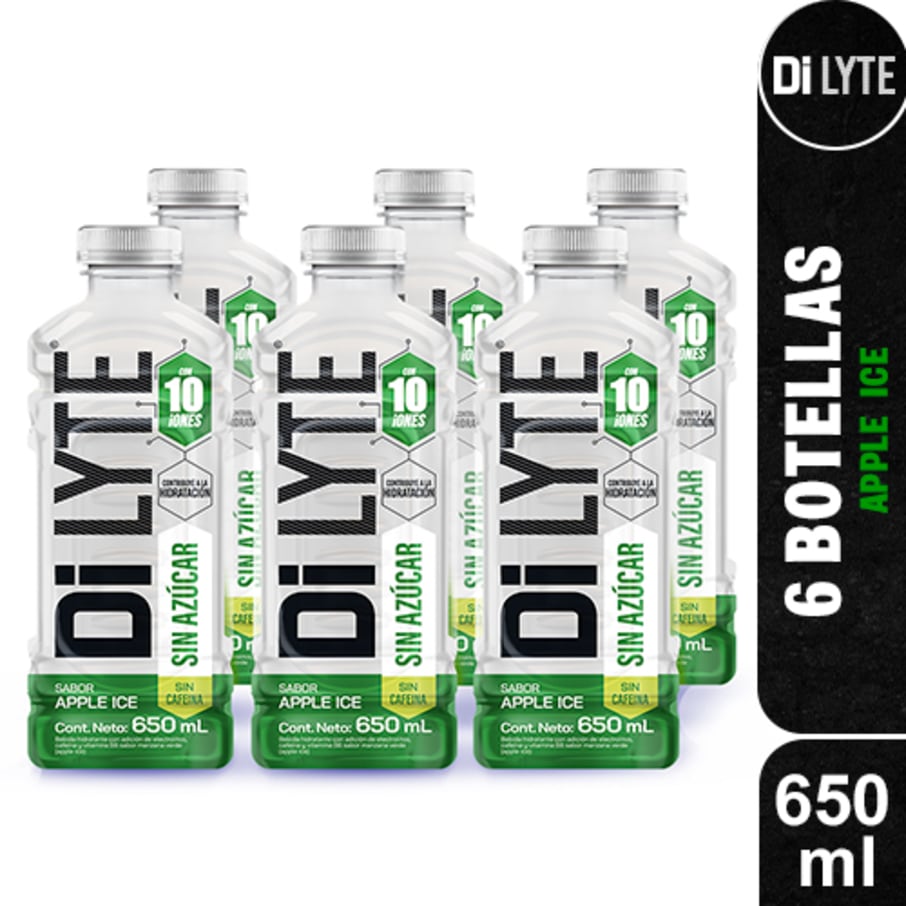 Dilyte sabor Apple Ice Sin Azúcar 650 ml