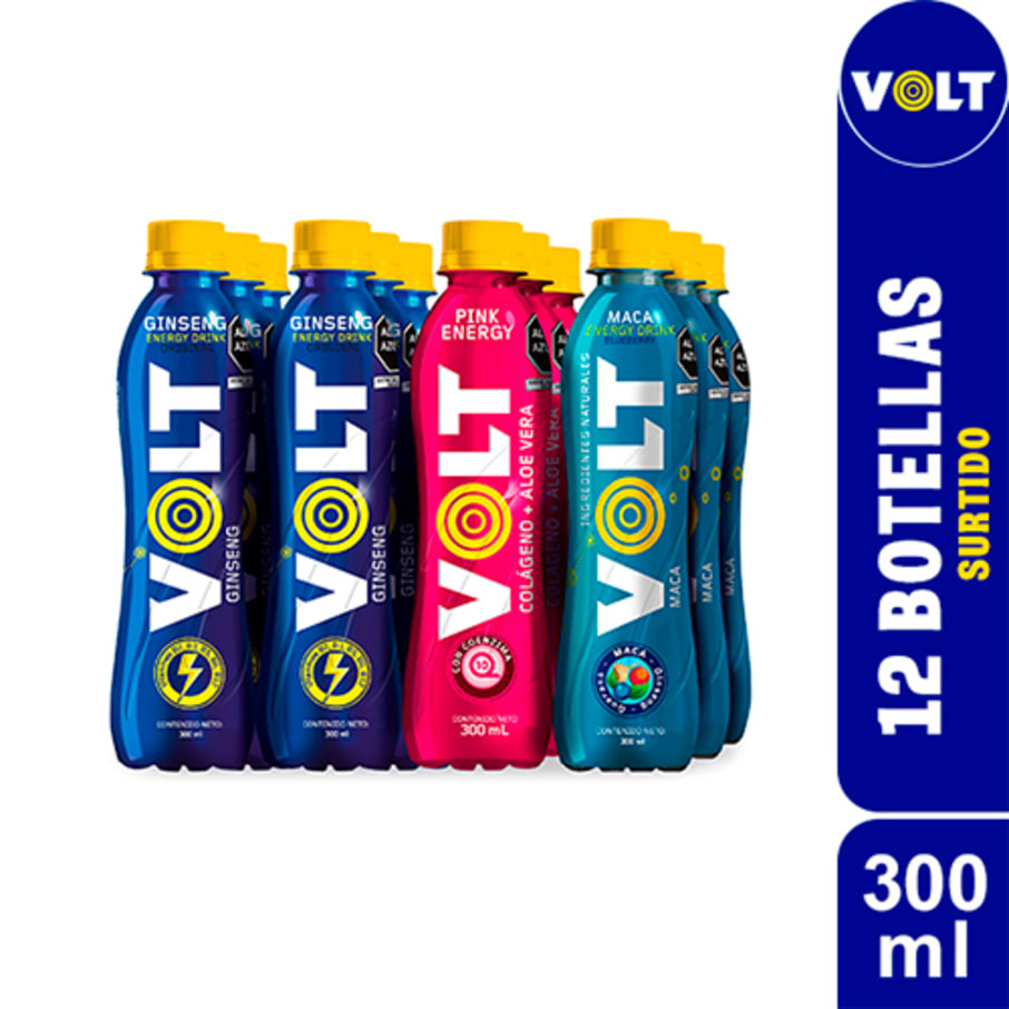 VOLT Surtido 300ml Pack 12 Botellas
