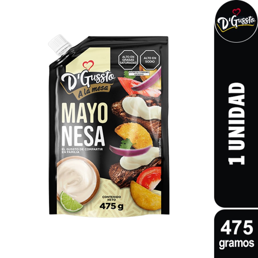 D´Gussto Mayonesa 475g