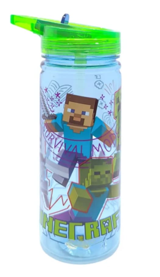 BOTELLA TRITAN GRANDE 580 ML MINECRAFT