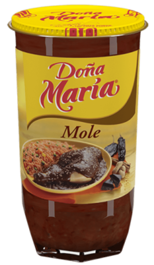 Mole Dona Maria Rojo 235 Gr Vaso