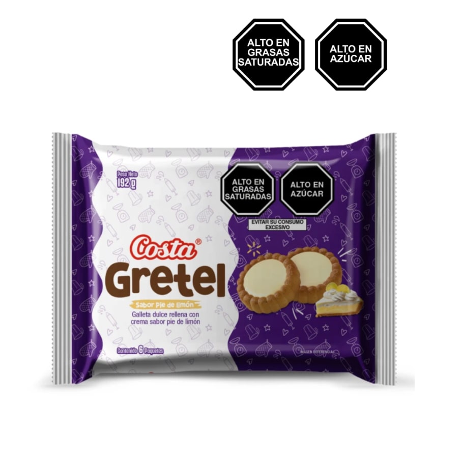 GRETEL PIE DE LIMON 16X6X32GR.